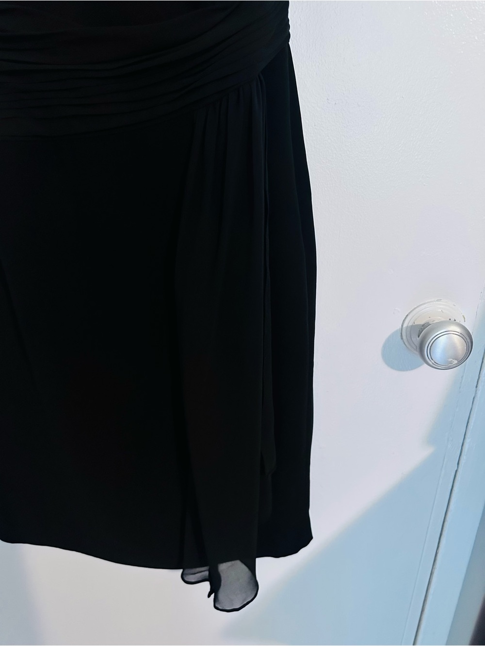 Evan Picone Petite Black Dress - Sleek Evening Style
